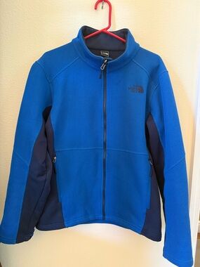 The North Face men’s' Blue Full-Zip Jacket size medium